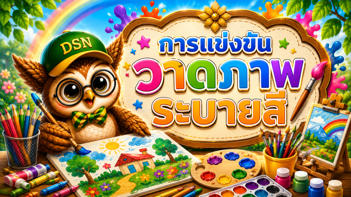 การประกวดแข่งขันวาดภาพระบายสี